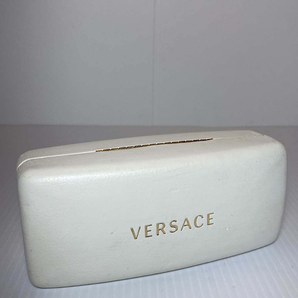 Versace Sunglasses Hard Shell Protective White Ca… - image 2
